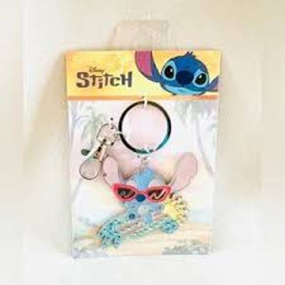 Disney's Lilo & Stitch Surfboard Keychain - Picture 1 of 1
